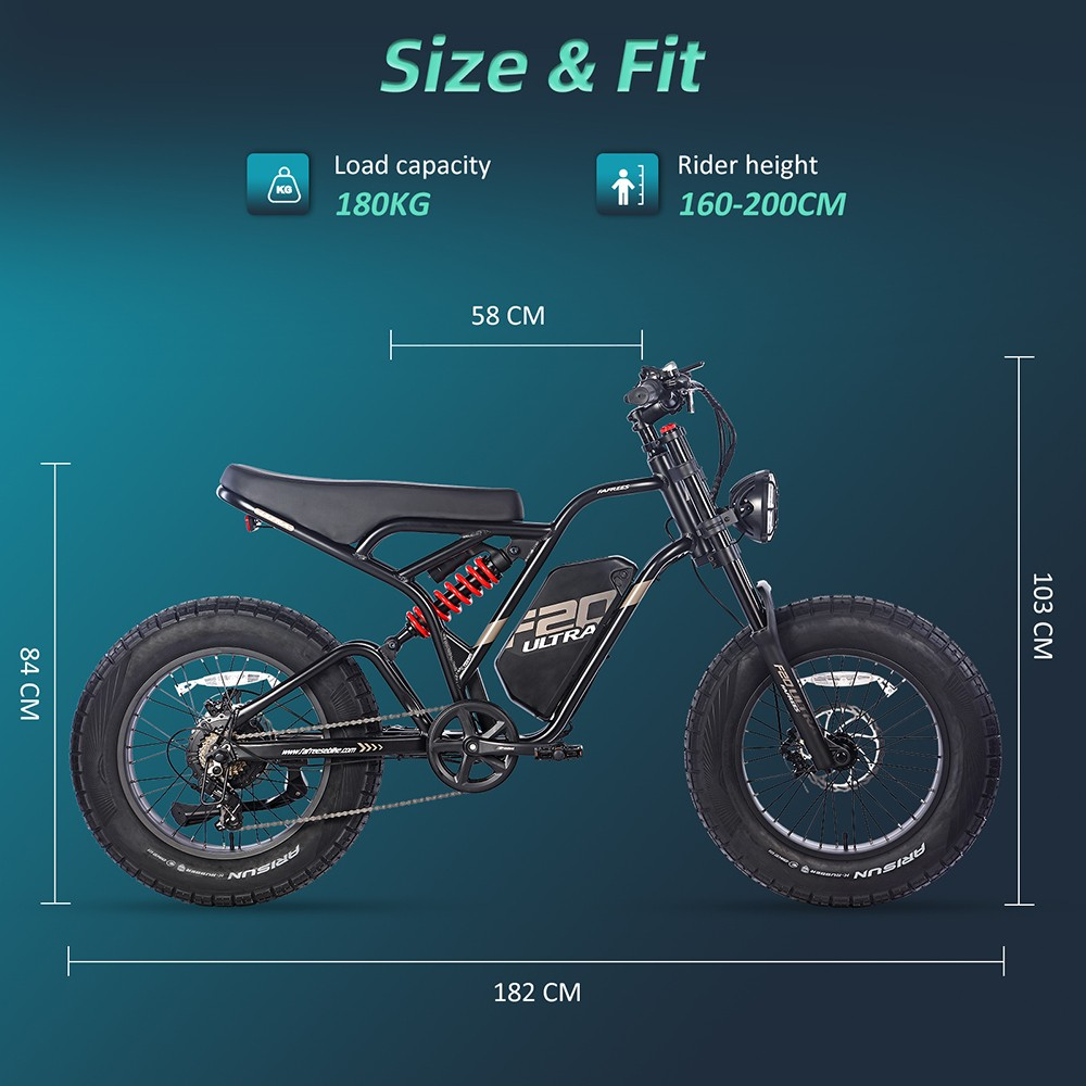 Fafrees elektrický bicykel F20 Ultra
